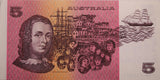 $5 1985 Johnston/Fraser Banknote aUNC