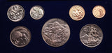 New Zealand 1970 Coin Set Royal Visit Commemorative Issue