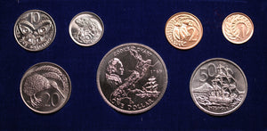 New Zealand 1969 Proof Set Captain Cook Commemorative Issue