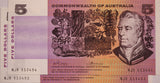 $5 1972 Phillips/Wheeler Consecutive Pair aUNC (NJR Prefix)