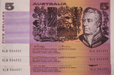 $5 1972 Phillips/Wheeler aUNC Consecutive Trio