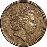 2000 $1 Mule Error with 10 Cent Obverse gVF
