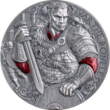 2026 Ivar the Boneless - The Way to Valhalla 2oz Pure Silver Antique Finish Coin