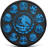 2024 Black Platinum Ice Libertad 1oz Fine Silver Coin