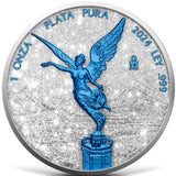 2024 Diamond Dust Ice Libertad 1oz Fine Silver Coin