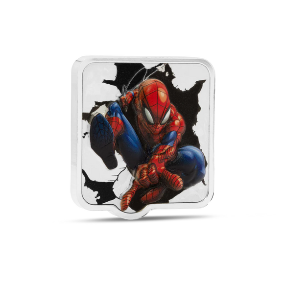 2025 Marvel – Spider-Man 'Thwip' 2oz Silver Coin