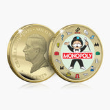 2026 Monopoly Gold-Plated 50mm Coin Luxe Edition