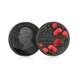 2026 ANZAC Day "They Shall Grow Not Old" Coloured BU Coin