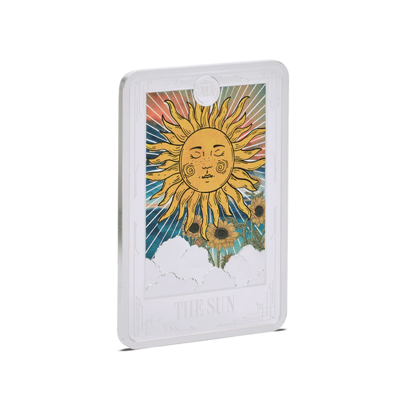 2024 Tarot Cards - The Sun 1oz Silver Coin