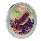 2025 NZ Proof Currency Set featuring Haast’s Eagle 1oz Silver Coin