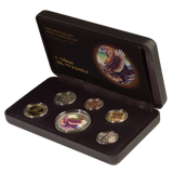 2025 NZ Proof Currency Set featuring Haast’s Eagle 1oz Silver Coin