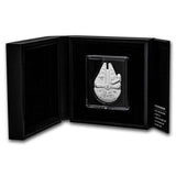 2023 Star Wars Millennium Falcon Shaped 2oz Silver Coin