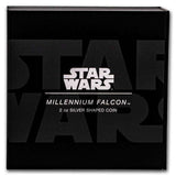 2023 Star Wars Millennium Falcon Shaped 2oz Silver Coin