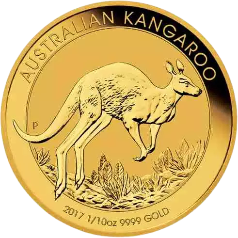 2017 Kangaroo 1/10oz Gold Bullion Coin