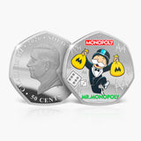 Monopoly Legends of the Board 2026 - Silver Plated Coin Pack