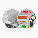 Monopoly Legends of the Board 2026 - Silver Plated Coin Pack