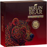 2026 Patterns of the World Berlin Bear 2oz Pure Silver High Relief Coin