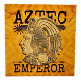 2025 $2 Aztec Emperor Cuauhtemoc Tribute Gold Gilded 1oz Silver Coin