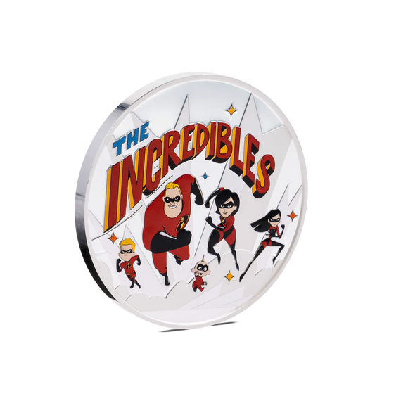 2024 The Incredibles 20th Anniversary 3oz Silver Coin