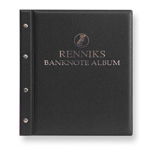 Renniks Banknote Album - Black