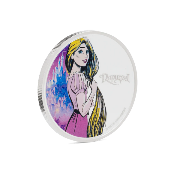 2024 Disney Princess - Rapunzel 1oz Silver Coin
