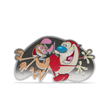 2025 Ren & Stimpy - Butt Bump 1oz Silver Coin
