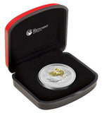 2017 Year of the Rooster Gilded 1oz Silver Proof Coin