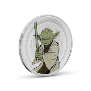 Star Wars Medallion - Yoda & Palpatine 1oz Silver