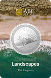 2025 ABC Silver Untamed Landscapes Kangaroo Blisterpack Coin 1oz