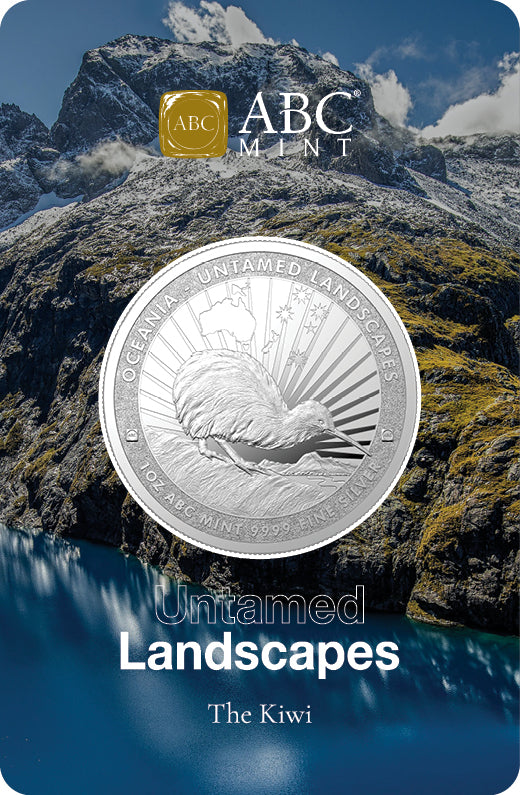Untamed Landscapes The Kiwi 1 oz Silver Coin