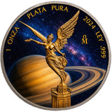 2024 Mexico Libertad Saturno Edition 1oz Silver Coin