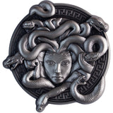 2025 South Korea - Serpent Crown Medusa 2025 2oz Antiqued Silver Stacker