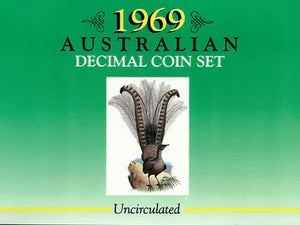 1969 Australian Decimal Uncirculated Coin Set