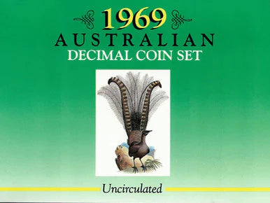 1969 Australian Decimal Uncirculated Coin Set