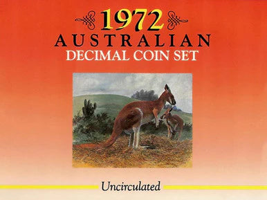 1972 Australian Decimal Uncirculated Coin Set
