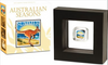 2013 $1 Australian Seasons Summer 1oz Silver Proof Square Shaped Coin