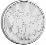 GB 2022 The Rolling Stones 5 Pound Brilliant Uncirculated Coin