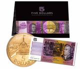 $5 Last Note & First Coin Pack Uncirculated