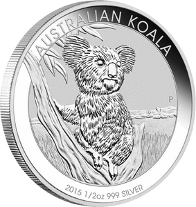 2015 1/2oz Silver Koala Coin