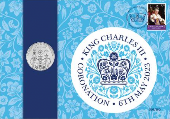 2023 King Charles Coronation Limited-Edition 5 Pound Prestige PNC