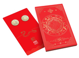 Year of the Snake 2025 $1 Uncirculated Two-Coin Set