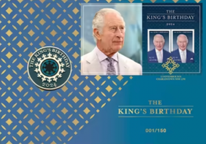 2024 The King's Birthday Limited-Edition Medallion Cover