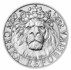 2022 Niue 1oz Silver Czech Lion