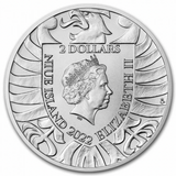 2022 Niue 1oz Silver Czech Lion