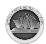 2023 Sydney Opera House Postal Medallion Cover with Opera House Medallion 50 Years