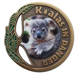 2024 Koalas in Danger Medallion Cover QLD