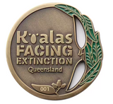 2024 Koalas in Danger Medallion Cover QLD