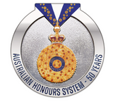 50th Anniversary of Australian Honours System Medallion Cover – Order of Australia - Medallions