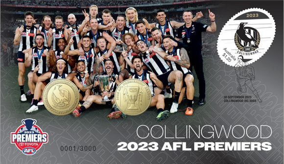 2023 $1 Collingwood AFL Premiers PNC