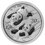 2022 1 gram Chinese Panda Platinum Coin